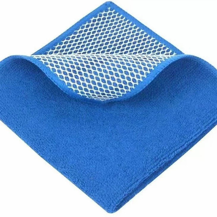 Multipurpose Kitchen Waffle Weave Microfiber Dish Towel And Hand Towel factory